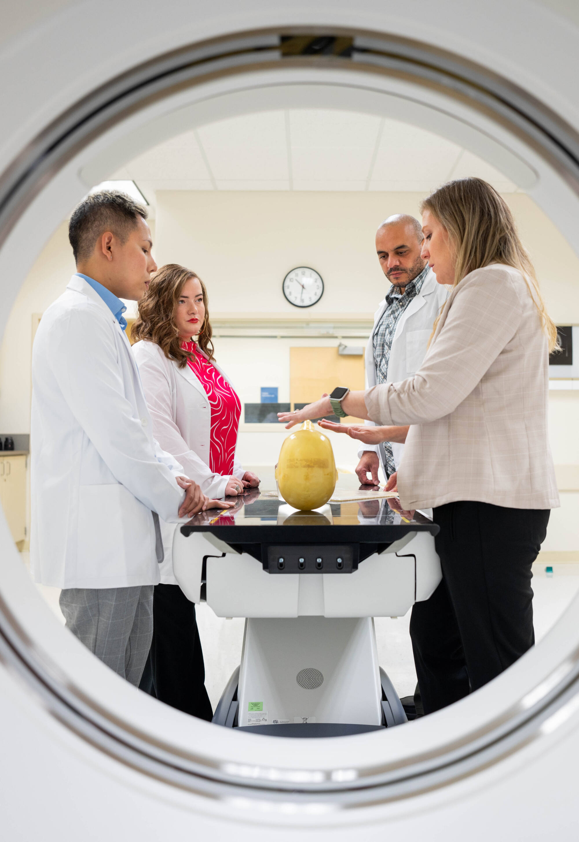 GVSU medical dosimetry students.